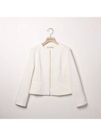 【SALE／36%OFF】ストレッチツィードジャケット SCAPA スキャパ ジャケット・アウター テーラードジャケット・ブレザー ホワイト【RBA_E】【送料無料】[Rakuten Fashion]