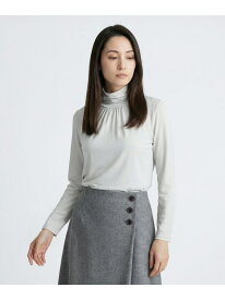 ライトストレッチカットソー SCAPA スキャパ トップス カットソー・Tシャツ レッド ホワイト【送料無料】[Rakuten Fashion]