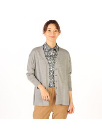 【SALE／52%OFF】カシウールニットロングカーディガン SCAPA スキャパ トップス ニット レッド ネイビー イエロー グレー ブラウン【RBA_E】【送料無料】[Rakuten Fashion]