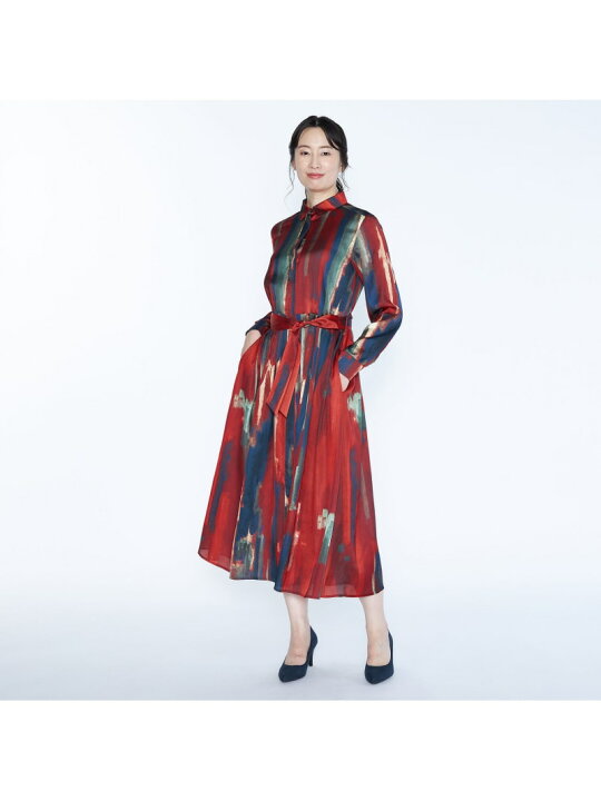 楽天市場】【SALE／42%OFF】アブストラクトビンダワンピース SCAPA  