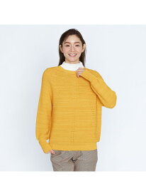 【SALE／61%OFF】ブラエクホールニット SCAPA スキャパ トップス ニット イエロー ネイビー ホワイト【RBA_E】【送料無料】[Rakuten Fashion]