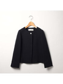 【SALE／53%OFF】ツィードジャージジャケット SCAPA スキャパ ジャケット・アウター テーラードジャケット・ブレザー グレー ネイビー【RBA_E】【送料無料】[Rakuten Fashion]
