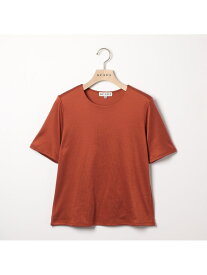 【SALE／52%OFF】リブスムースプルオーバーカットソー SCAPA スキャパ トップス カットソー・Tシャツ グレー グリーン オレンジ【RBA_E】【送料無料】[Rakuten Fashion]
