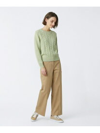 コットンチノパンツ SCAPA スキャパ パンツ その他のパンツ ブラウン【送料無料】[Rakuten Fashion]