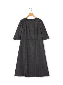 バーズアイワンピース KEITH キース ワンピース・ドレス ドレス グレー ネイビー【送料無料】[Rakuten Fashion]