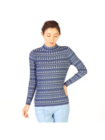 【SALE／70%OFF】プレーティングボーダーニット SCAPA スキャパ トップス ニット ホワイト ブルー【RBA_E】【送料無料】[Rakuten Fashion]