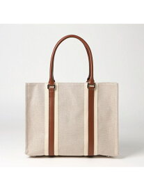 キャンバスコンビバック SCAPA スキャパ バッグ その他のバッグ ブラック ベージュ【送料無料】[Rakuten Fashion]