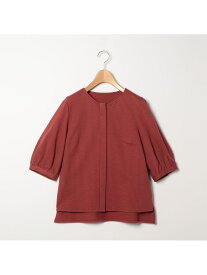 【SALE／41%OFF】シアサッカーストライプカットソー SCAPA スキャパ トップス カットソー・Tシャツ ブラック レッド ホワイト【RBA_E】【送料無料】[Rakuten Fashion]