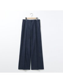 【SALE／65%OFF】ストレッチフラノワイドパンツ SCAPA スキャパ パンツ その他のパンツ グリーン グレー ブルー【RBA_E】【送料無料】[Rakuten Fashion]