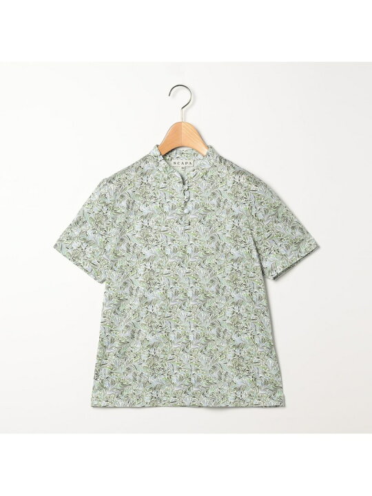 楽天市場】【SALE／40%OFF】リバティリーフジャージカットソー SCAPA 
