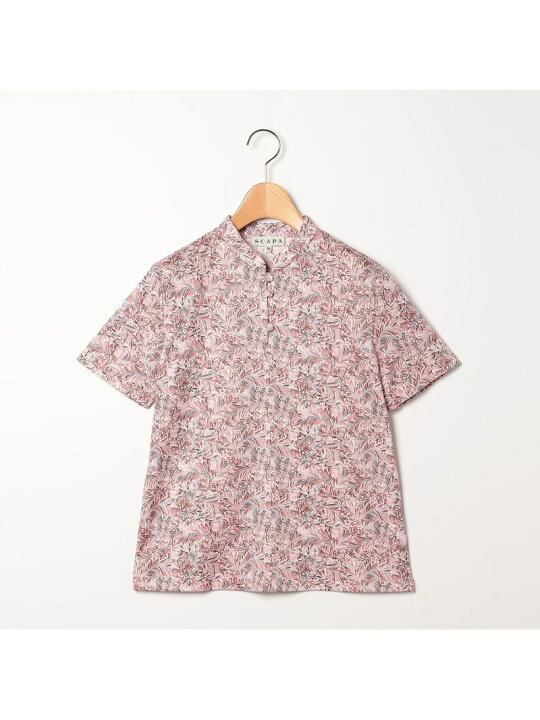 楽天市場】【SALE／40%OFF】リバティリーフジャージカットソー SCAPA 