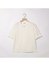 【SALE／40%OFF】コットンリネン半袖カットソー SCAPA スキャパ トップス カットソー・Tシャツ ネイビー ホワイト【RBA_E】【送料無料】[Rakuten Fashion]