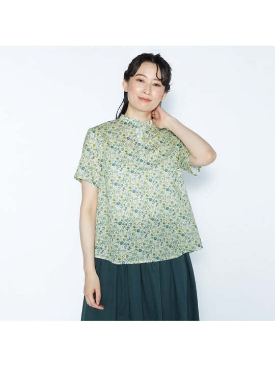 楽天市場】【SALE／38%OFF】リバティウェーブブラウス SCAPA スキャパ 