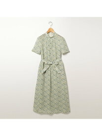 【SALE／42%OFF】リバティウェーブワンピース SCAPA スキャパ ワンピース・ドレス ドレス レッド グリーン【RBA_E】【送料無料】[Rakuten Fashion]