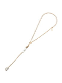 ラリエットネックレス SCAPA スキャパ アクセサリー・腕時計 ネックレス ホワイト【送料無料】[Rakuten Fashion]