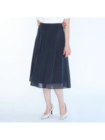 【SALE／41%OFF】シアーローンスカート SCAPA スキャパ スカート その他のスカート ブラック ブラウン【RBA_E】【送料無料】[Rakuten Fashion]
