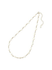 フラットネックレス KEITH キース アクセサリー・腕時計 ネックレス ホワイト【送料無料】[Rakuten Fashion]