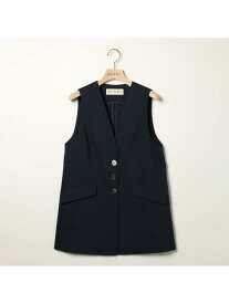 【SALE／49%OFF】ストレッチコットンベスト SCAPA スキャパ ジャケット・アウター テーラードジャケット・ブレザー ネイビー グレー【RBA_E】【送料無料】[Rakuten Fashion]