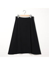 バックサテンスカート SCAPA スキャパ スカート その他のスカート ブラック【送料無料】[Rakuten Fashion]