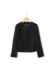 【50size~】バーズアイ ノーカラージャケット KEITH キース ジャケット・アウター テーラードジャケット・ブレザー ネイビー グレー【送料無料】[Rakuten Fashion]