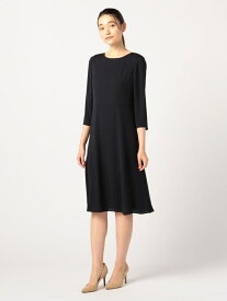 サテンジョーゼット ワンピース KEITH キース ワンピース・ドレス その他のワンピース・ドレス ベージュ ネイビー ブラック【送料無料】[Rakuten Fashion]