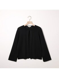 【SALE／64%OFF】シャインニットカーディガン SCAPA スキャパ トップス ニット ブラック【RBA_E】【送料無料】[Rakuten Fashion]