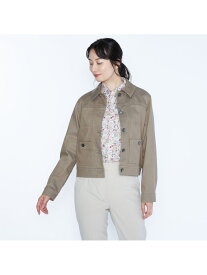 ソフトシャンブレージャケット SCAPA スキャパ ジャケット・アウター テーラードジャケット・ブレザー ベージュ ネイビー【送料無料】[Rakuten Fashion]