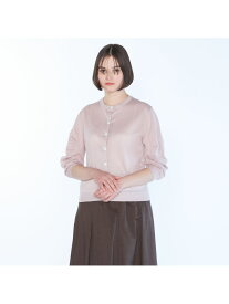 【SALE／52%OFF】アジルニットカーディガン SCAPA スキャパ トップス ニット グレー ブラック ピンク【RBA_E】【送料無料】[Rakuten Fashion]