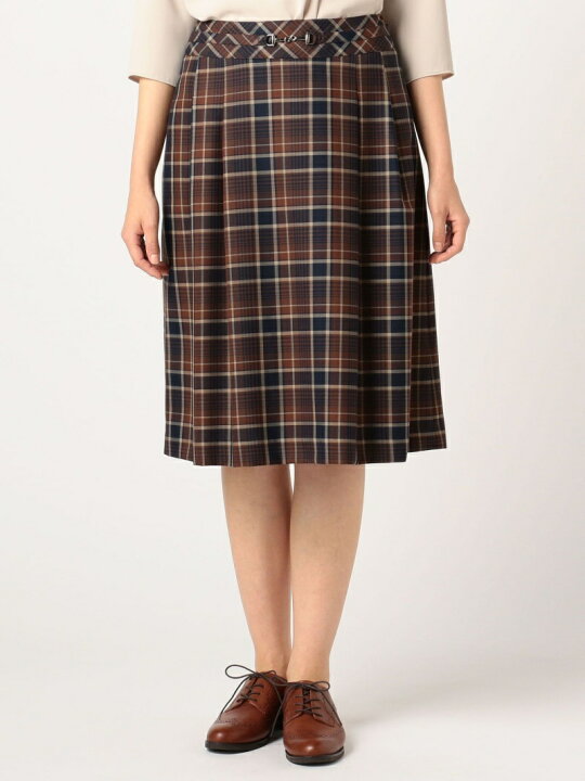楽天市場】【SALE／60%OFF】ライトビエラチェック スカート KEITH 