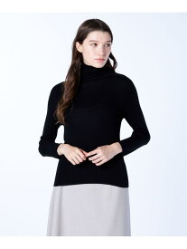 コンバインスニットプルオーバー SCAPA スキャパ トップス ニット ブラック グレー ホワイト グリーン【送料無料】[Rakuten Fashion]