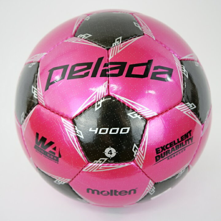 楽天市場 モルテン Molten ペレーダ4000 サッカーボール 4号球 マジェンタピンク メタリックブラック F4l4000 Pk 小学生 検定球 スポーツショップscarabeo