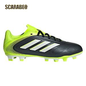 adidas アディダス コパ ピュア III CLUB FXG J JR2905 ジュニア用 サッカースパイク コアブラック×フットウェアホワイト×ルシッドレモン 天然芝 人工芝 jr2905