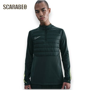 ナイキ NIKE TF ACD DRL WW 長袖ドリルトップ FB6817-390 メンズ トレーニングトップ Therma-FIT 保温 ハーフジップ 冬用 シーウィード×ライムライト×リフレクトシルバー fb6817-390