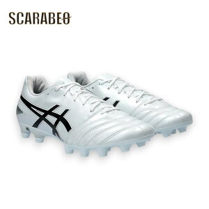 アシックス asics DS LIGHT ADVANCE WIDE 1103A098-101 サッカー スパイク ワイド 土 天然芝 人工芝 対応 ホワイト×ブラック メンズ 1103a098-101