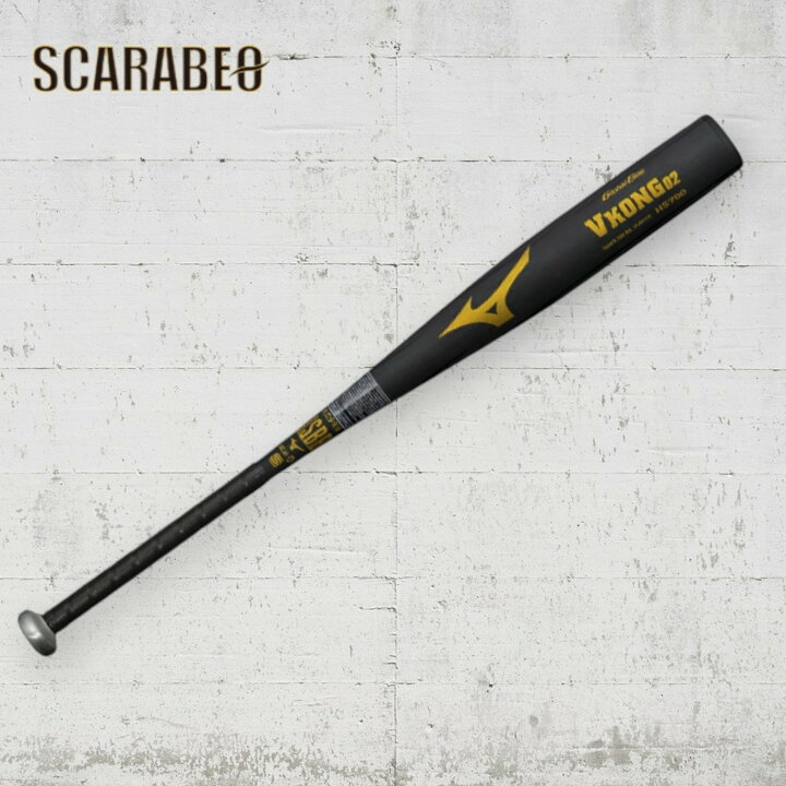楽天市場】ミズノ ジュニア 軟式用金属バット Vコング02 少年用 79cm 