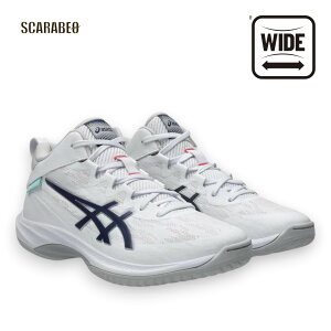 �A�V�b�N�X ASICS GELHOOP V17 EXTRA WIDE White/Blue Expanse �Q���t�[�vV17 �G�L�X�g�����C�h �o�X�P�b�g�V���[�Y 4E���� ���L 1063a097-104