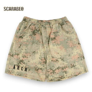 Arch �A�[�` overlap camo shorts B124 �o�X�P�b�g�{�[�� �n�[�t�p���c �����Y ���f�B�[�X ���j�Z�b�N�X �J���� b124-105