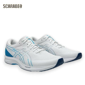 �A�V�b�N�X LYTERACER 6 WIDE ���C�g���[�T�[6 ���C�h �����Y �����j���O�V���[�Y �g���[�j���O�V���[�Y ���L �y�� ���� asics White Grey Blue 1011b970-102