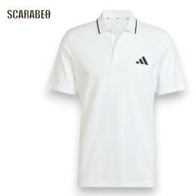 adidas アディダス 半袖 ポロシャツ メンズ エッセンシャルズ スモールロゴ ピケ KRG14 JE9020 綿100 カジュアル ビジネス ゴルフ krg14