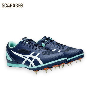 ASICS �A�V�b�N�X ����X�p�C�N HEATFLAT 12 �����Y ���f�B�[�X 100m 1500m �n�[�h�� ������ �I�[���E�F�U�[ �y�g���b�N�Ή� ���S�� ������ �g���[�j���O�p �X�v�����g�X�p�C�N Blue Expanse White 1093a19