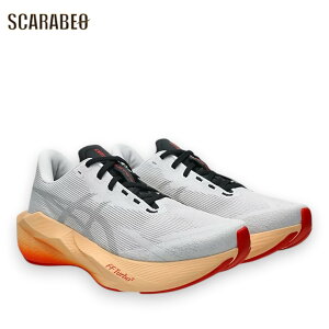 �A�V�b�N�X ASICS NOVABLAST 6 �m���@�u���X�g6 �����j���O�V���[�Y �����Y ���f�B�[�X �N�b�V���� ���� �z���C�g �I�����W�O���[ 1011c243-102