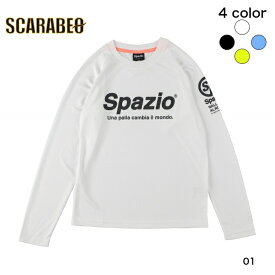 【 Spazio スパッツィオ 】 ロングプラシャツ サッカー フットサル ウェア GE - 0883 プラクティスシャツ トレーニングウェア 01 02 27 35