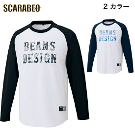 ゼット 野球 ビームスデザイン プロデュース プリントロングTシャツ BOT797LT 1119 1129 ロンT ZETT BEAMS DESIGN