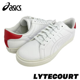 アシックス asics LYTECOURT ライトコート 1193A186-105 メンズ レディース WHITE / CLASSIC RED ホワイト クラシックレッド スニーカー シューズ