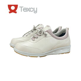 アシックス 商事 texcy TL-16220 【店頭販売品につき箱潰れあり】レディース ライトベージュ 22.5cm〜24.5cm 3E相当