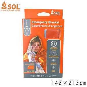 SOL Emergency Blanket G}[WFV[uPbg q[gV[g 1lp 142×213cm hЃObY oR AEghA h p ۉ h h IW