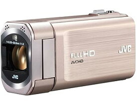 【中古】JVCケンウッド JVC EVERIO ハイビジョンメモリームービー 内蔵メモリー 32GB ピンクゴールド GZ-V570-N