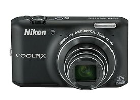 【中古】Nikon デジタルカメラ COOLPIX S6400 タッチパネル液晶 光学12倍ズーム スマートブラック S6400BK