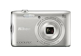【中古】Nikon デジタルカメラ COOLPIX A300 光学8倍ズーム 2005万画素 シルバー A300SL