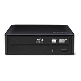 【中古】BUFFALO 16倍速書き込み BDXL対応 USB3.0用 外付ブルーレイドライブ BRXL-16U3V
